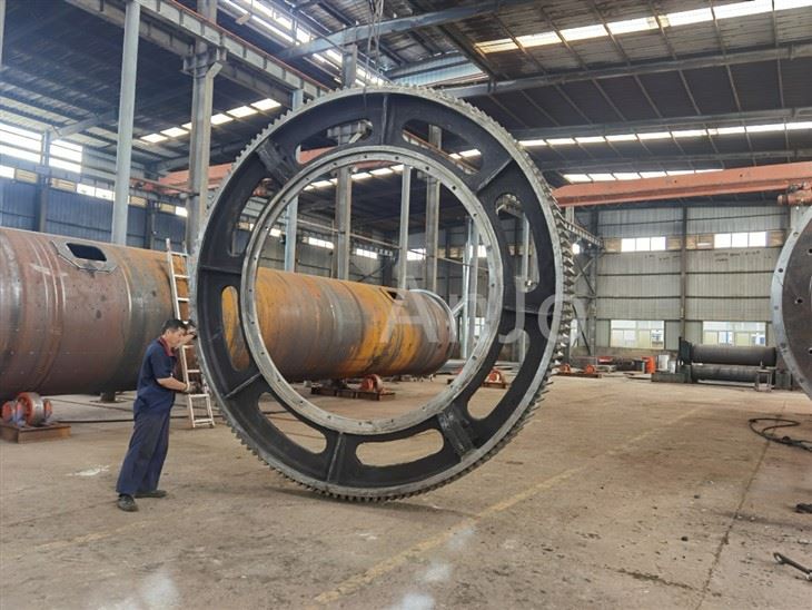 Gear med stor diameter